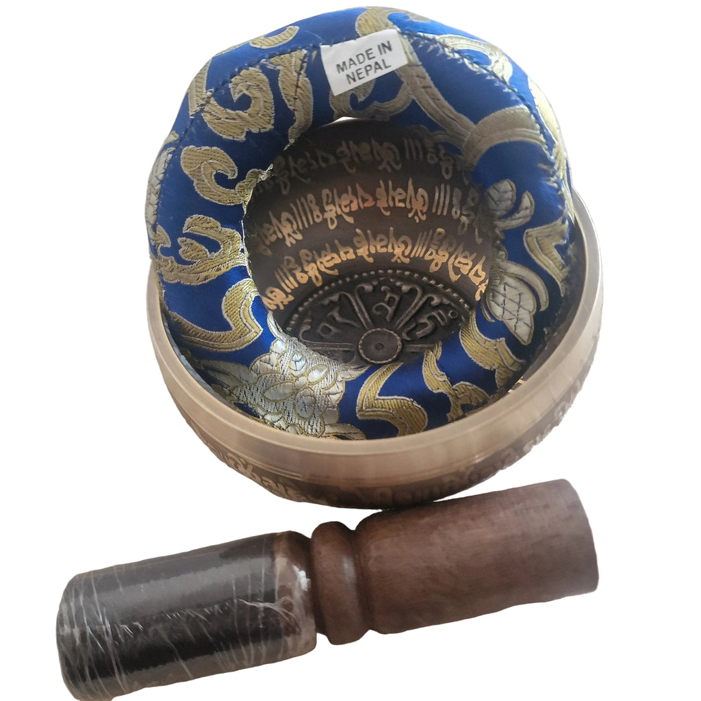 Campana Tibetana - Originale Made in Nepal - Om Mane